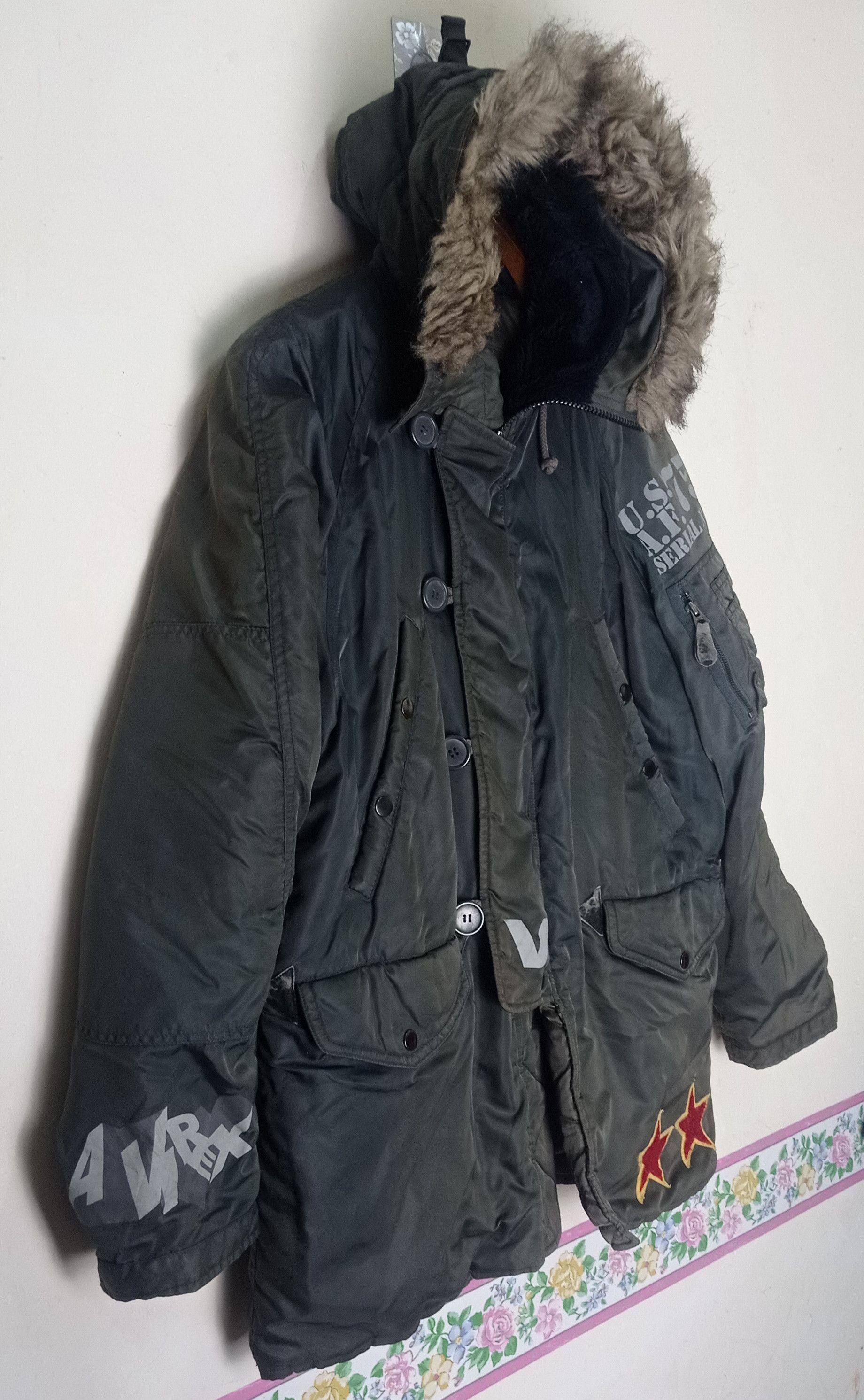 Avirex Vintage Avirex Extreme Cold Weather Puffer Jacket Size US S / EU 44-46 / 1 - 6 Thumbnail