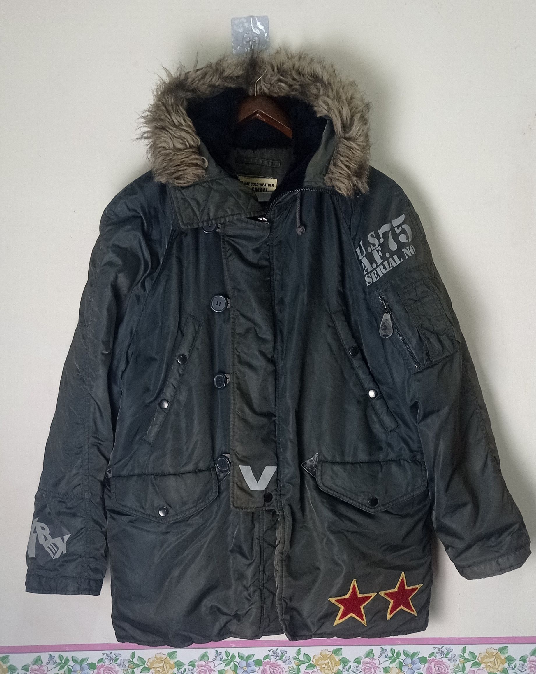 Avirex Vintage Avirex Extreme Cold Weather Puffer Jacket Size US S / EU 44-46 / 1 - 3 Thumbnail
