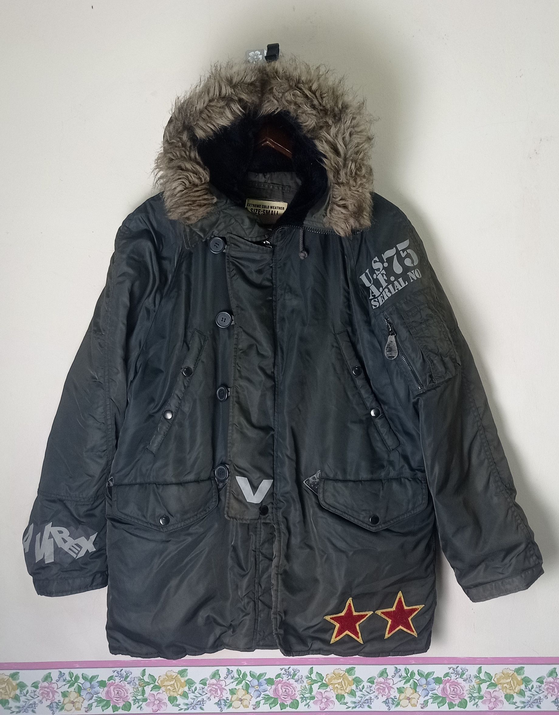 Avirex Vintage Avirex Extreme Cold Weather Puffer Jacket Size US S / EU 44-46 / 1 - 4 Thumbnail