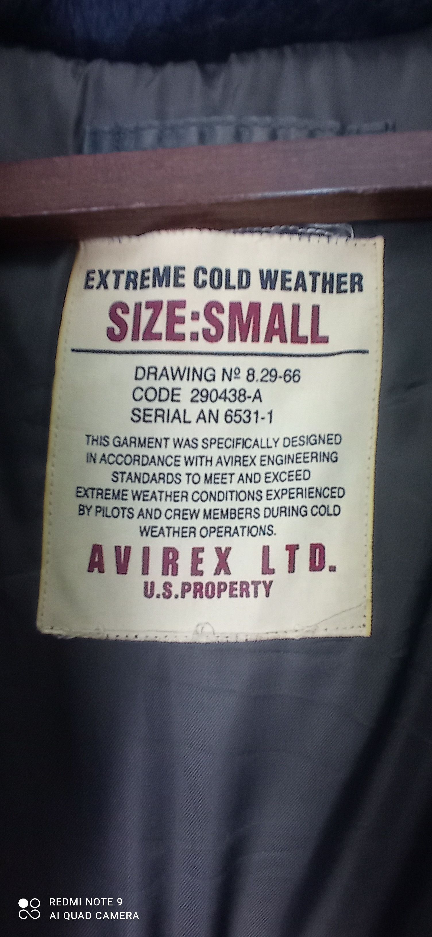 Avirex Vintage Avirex Extreme Cold Weather Puffer Jacket Size US S / EU 44-46 / 1 - 11 Thumbnail