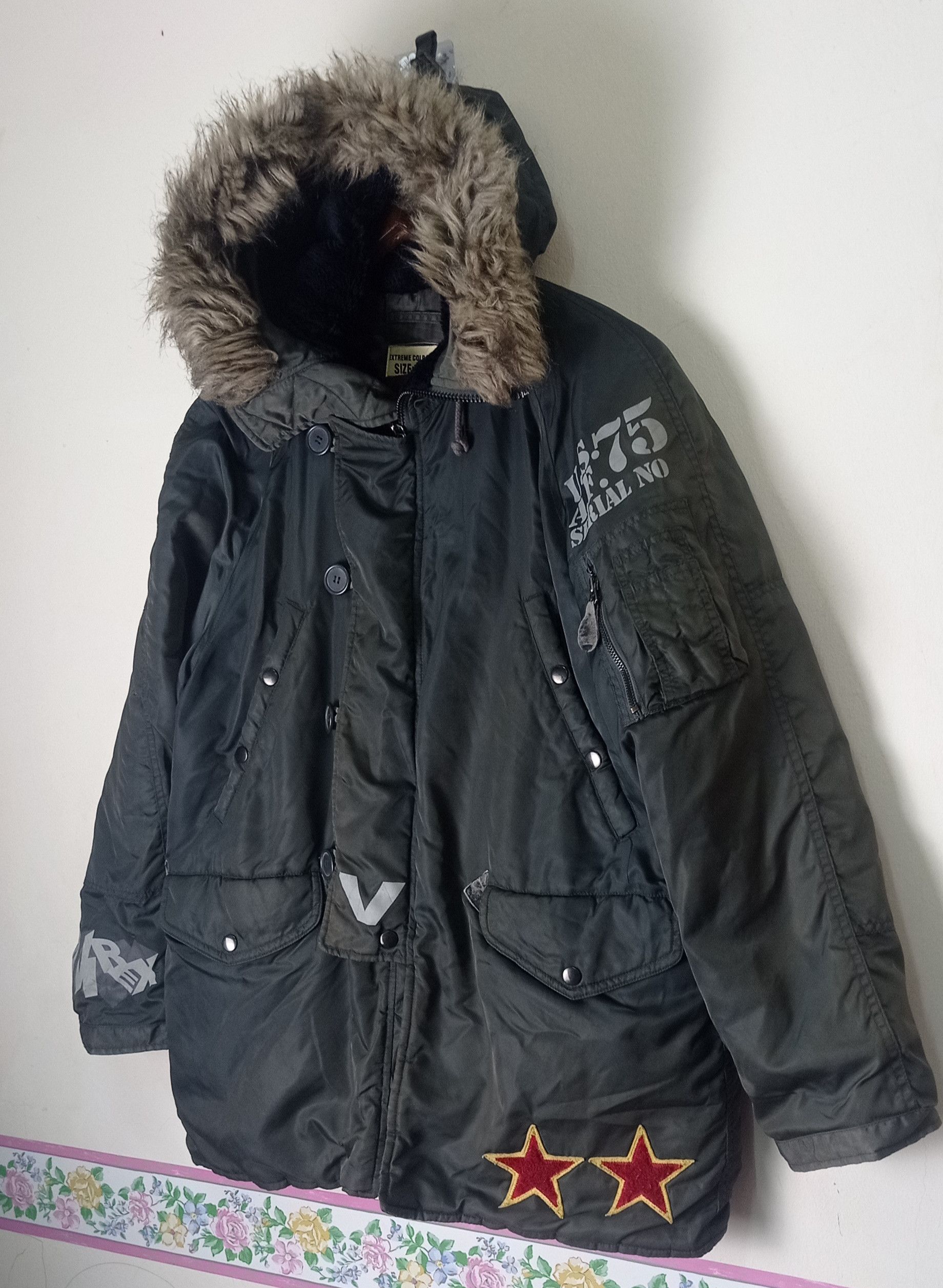 Avirex Vintage Avirex Extreme Cold Weather Puffer Jacket Size US S / EU 44-46 / 1 - 5 Thumbnail