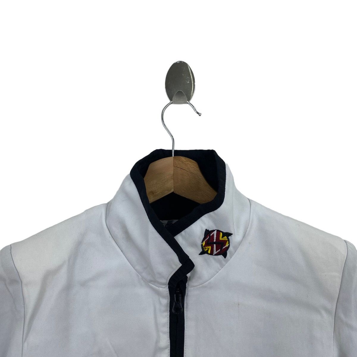 Japanese Brand COMICLAND Japanese Brand Full Zipper White Light Jacket Size US L / EU 52-54 / 3 - 2 Thumbnail