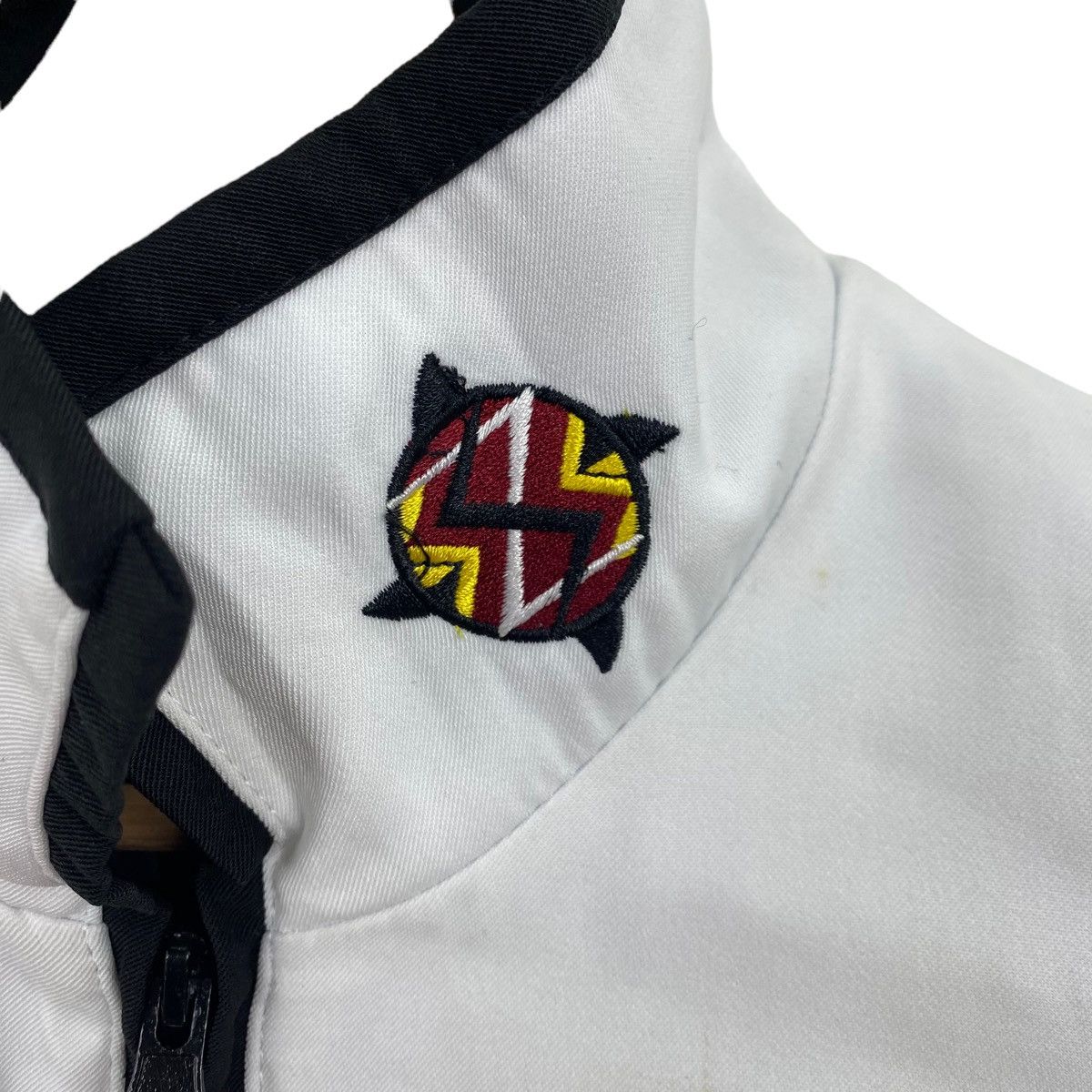 Japanese Brand COMICLAND Japanese Brand Full Zipper White Light Jacket Size US L / EU 52-54 / 3 - 3 Thumbnail