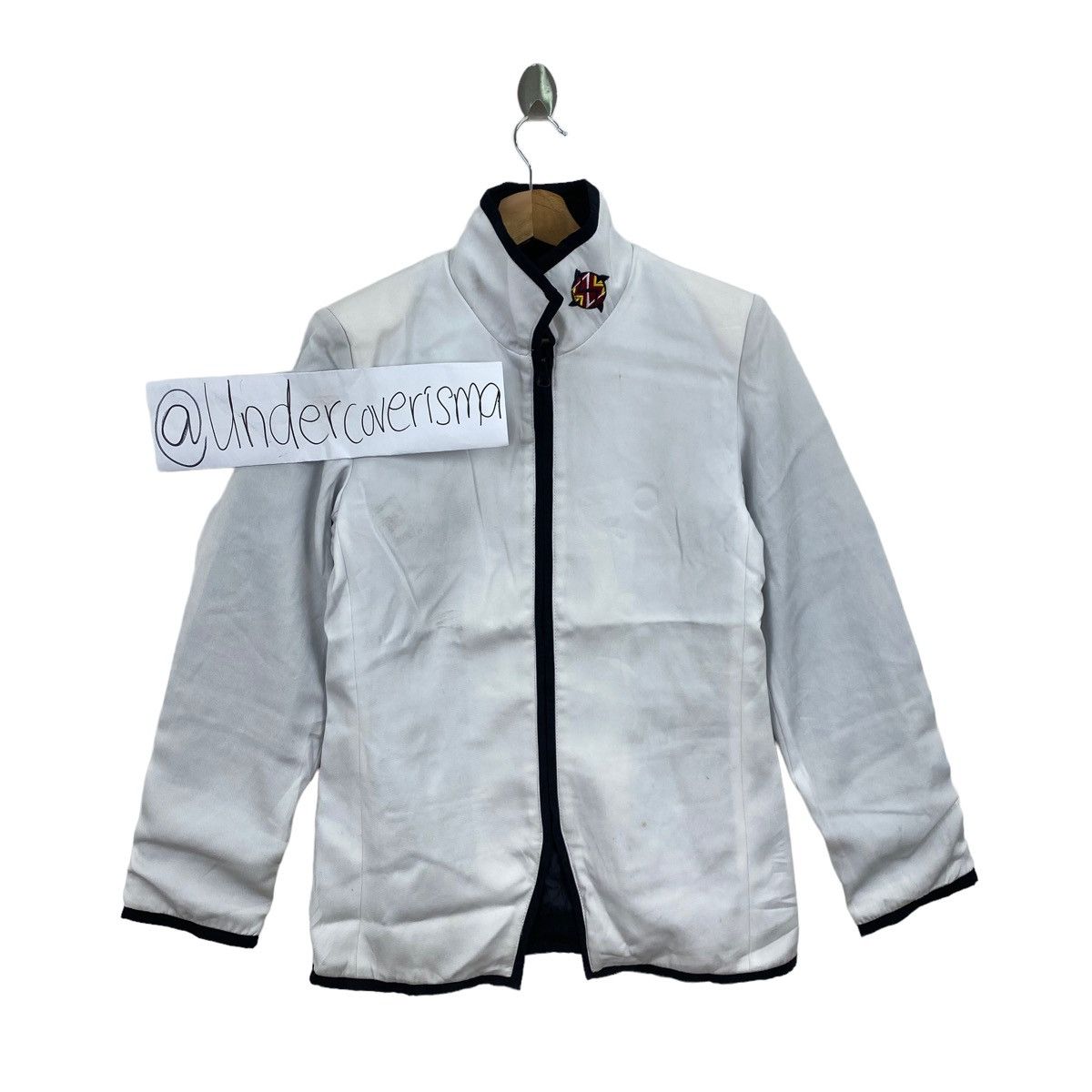 Japanese Brand COMICLAND Japanese Brand Full Zipper White Light Jacket Size US L / EU 52-54 / 3 - 1 Thumbnail