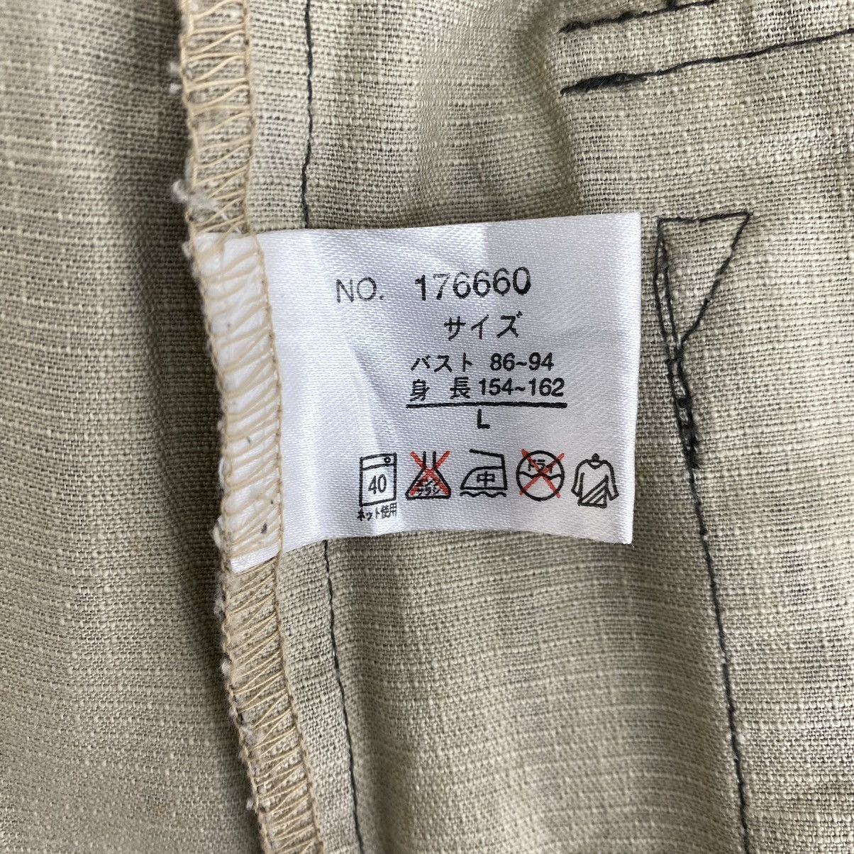 Japanese Brand Vtg PLYMTONE Japan Brand Grey Pocket Button Up Jeans Jacket Size US L / EU 52-54 / 3 - 5 Thumbnail