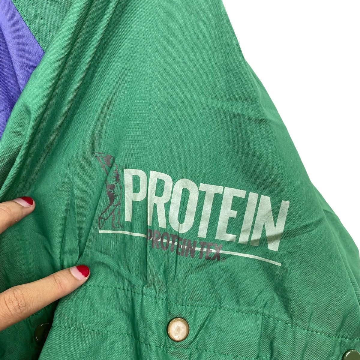 Grand Slam Vintage GRANDSLAM 1886 MUNSINGWEAR Protein Tex Print Bomber Size US XL / EU 56 / 4 - 3 Thumbnail
