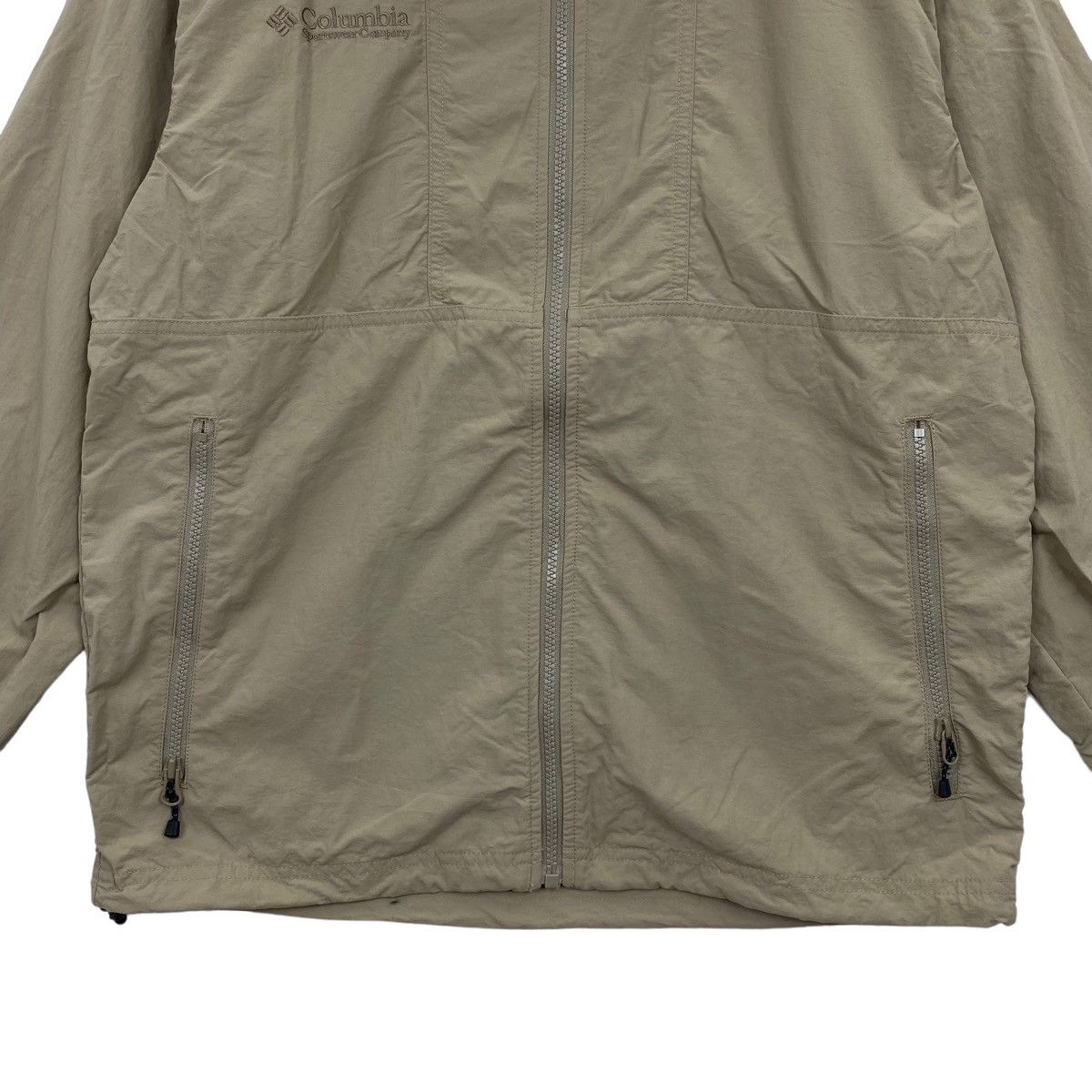 Columbia COLUMBIA SPORTWEAR USA Full Zipper Embroidered Logo Beige Size US M / EU 48-50 / 2 - 3 Thumbnail