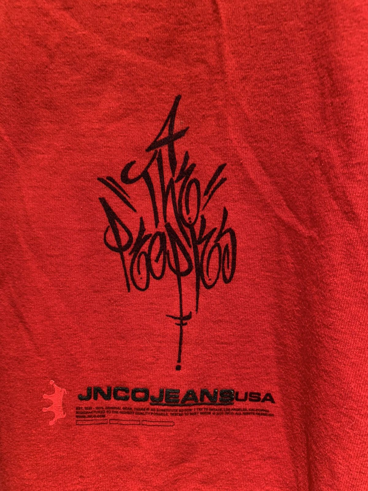 JNCO × Vintage RARE Vintage 2000 JNCO See/Speak/Hear No Evil USA-Made Shirt Size US XL / EU 56 / 4 - 4 Thumbnail