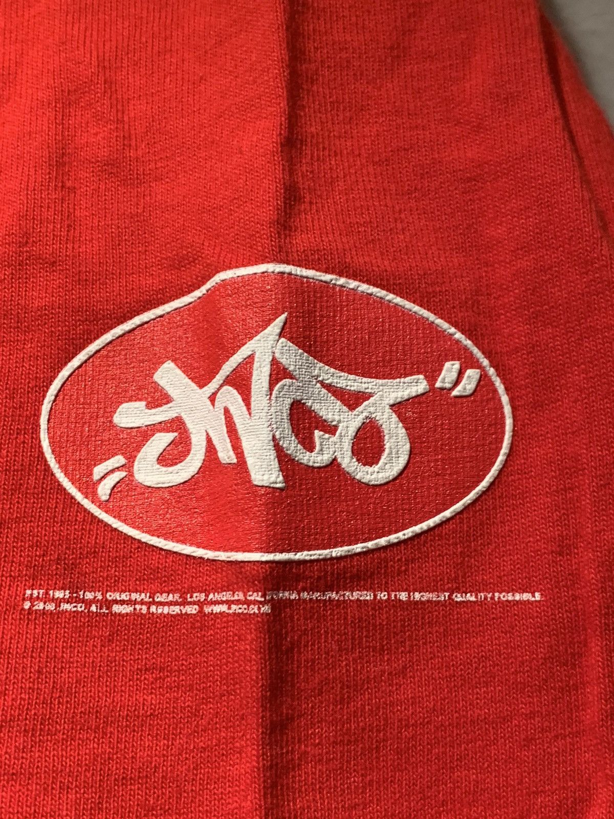 JNCO × Vintage RARE Vintage 2000 JNCO See/Speak/Hear No Evil USA-Made Shirt Size US XL / EU 56 / 4 - 9 Thumbnail
