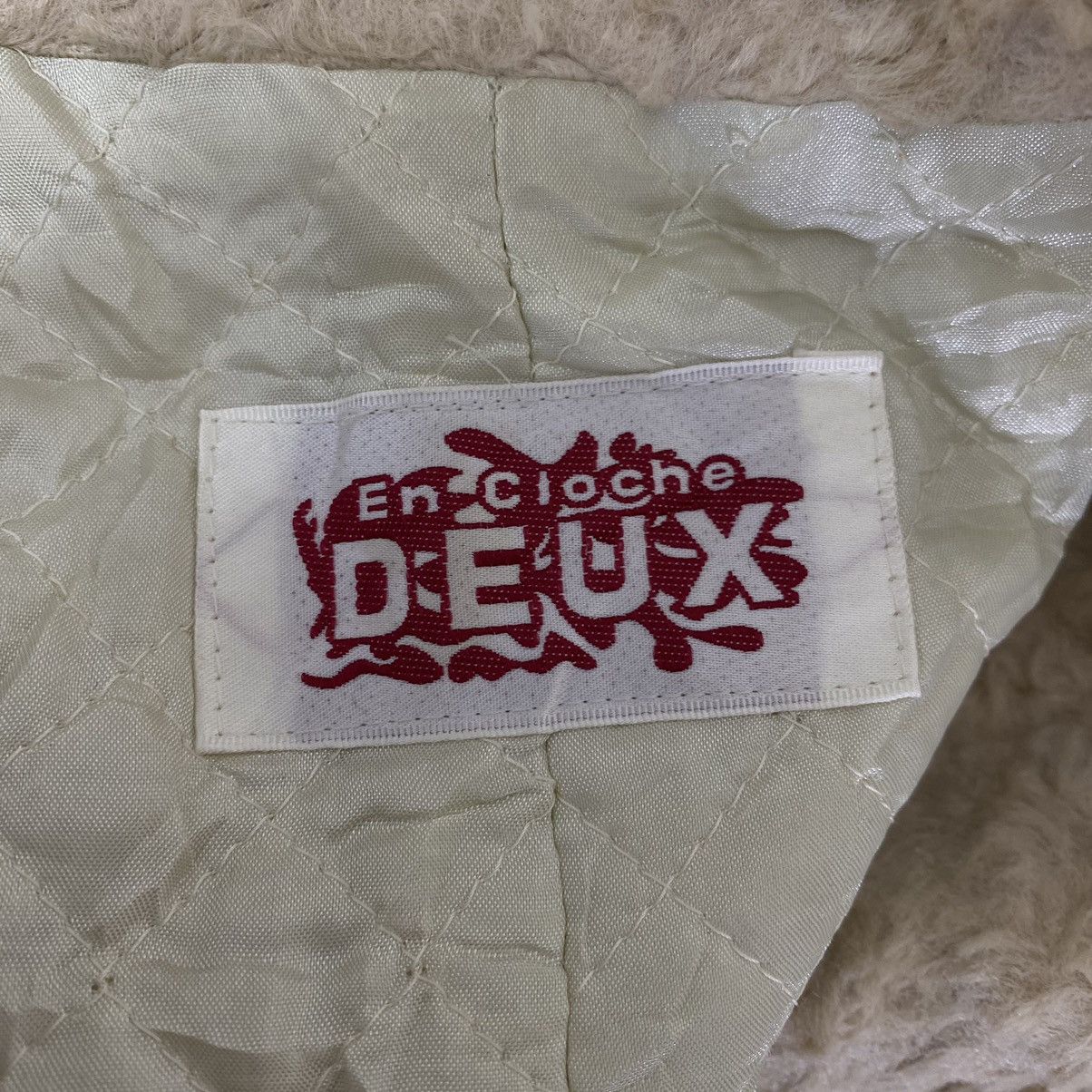 Japanese Brand EN CLOCHE DEUX Japanese Brand Pockets Quilted Beige Jacket Size US M / EU 48-50 / 2 - 3 Thumbnail