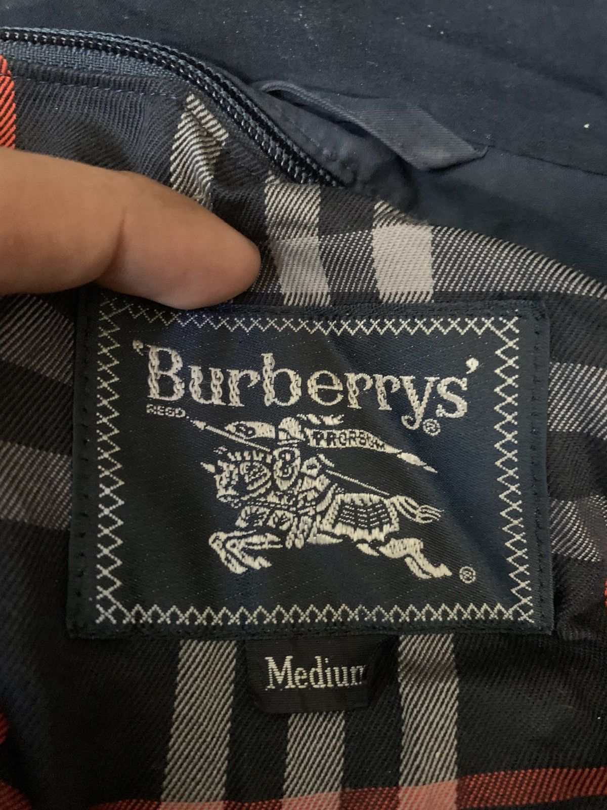 Burberry × Japanese Brand × Vintage VINTAGE BURBERRYS NOVA CHECK TRENCH COAT JACKET RARE Size US M / EU 48-50 / 2 - 5 Thumbnail