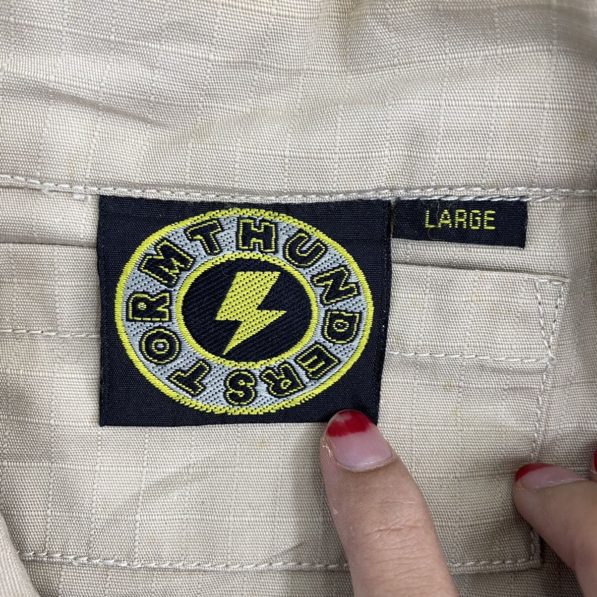 Vintage Vintage STORM THUNDER Hunting Core Jacket Coat Parka Size US L / EU 52-54 / 3 - 4 Thumbnail