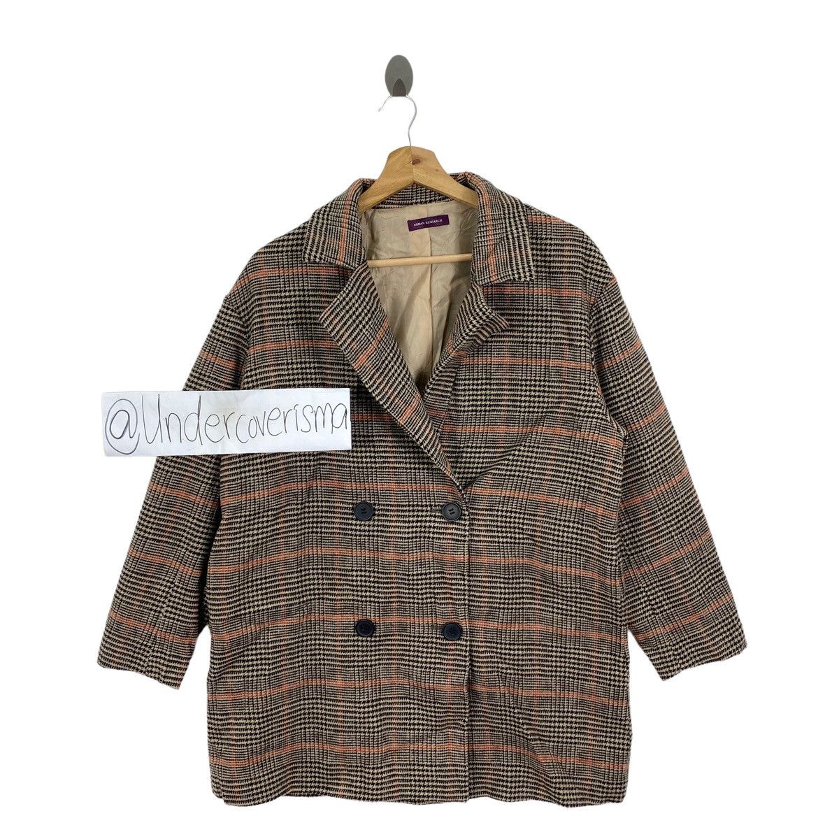 Japanese Brand × URBAN RESEARCH DOORS URBAN RESEARCH Japanese Brand Check Tartan Parka Coat Size US L / EU 52-54 / 3 - 1 Thumbnail