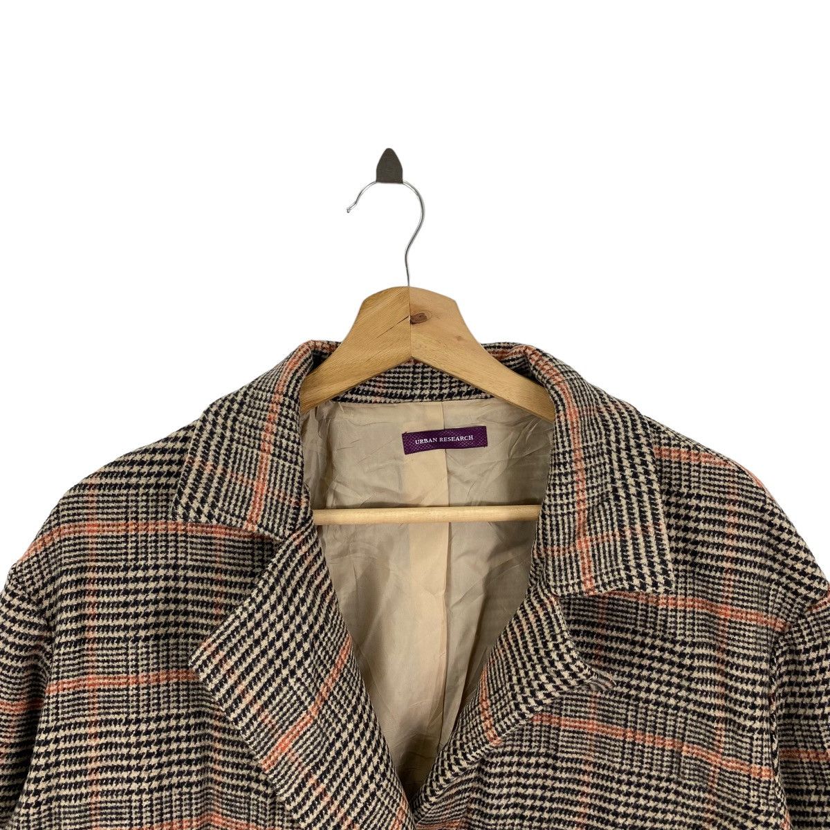Japanese Brand × URBAN RESEARCH DOORS URBAN RESEARCH Japanese Brand Check Tartan Parka Coat Size US L / EU 52-54 / 3 - 2 Thumbnail