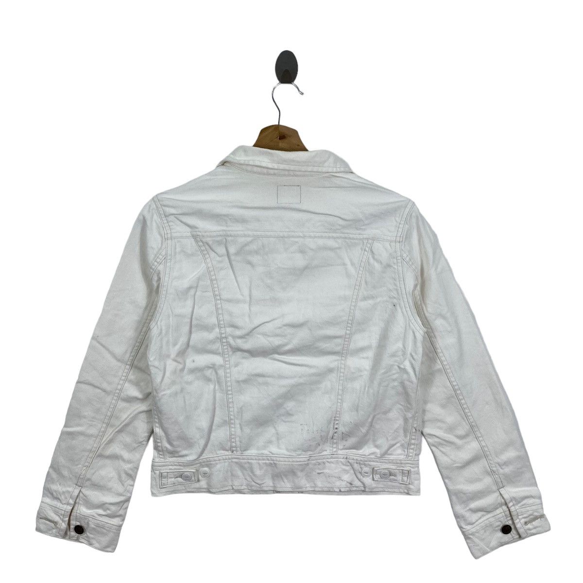 Lee × Vintage Vtg LEE For SAMANSA MOS2 Motorcycle Button Up Jeans Jacket Size US M / EU 48-50 / 2 - 9 Thumbnail