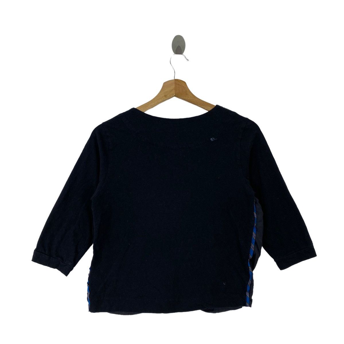 Japanese Brand SI-HO SUP Japanese Brand Black Sexy Short Sleeve Shirt Size S / US 4 / IT 40 - 3 Thumbnail