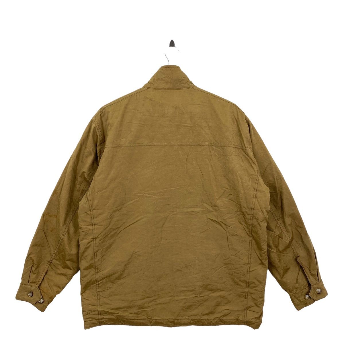 Vintage ALAIN DELON Multi Pocket Full Zip Brown Hiking Windbreaker Size US L / EU 52-54 / 3 - 9 Thumbnail
