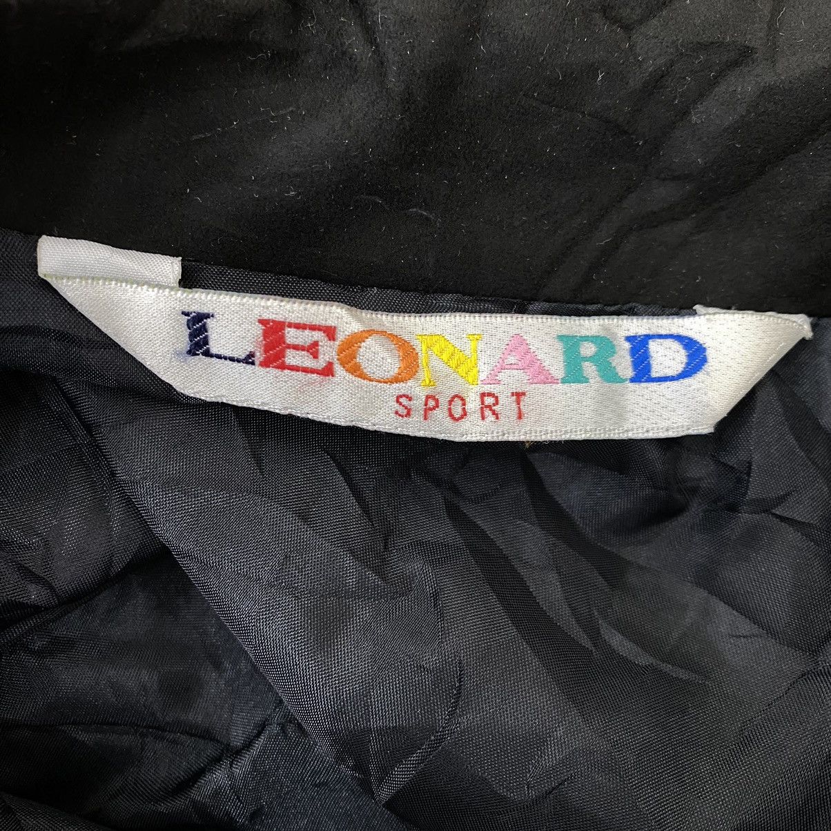 Japanese Brand Vintage LEONARD SPORT Japanese Brand Button Up Black Coat Size US M / EU 48-50 / 2 - 4 Thumbnail