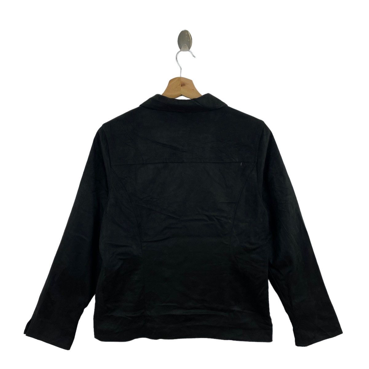Japanese Brand Vintage LEONARD SPORT Japanese Brand Button Up Black Coat Size US M / EU 48-50 / 2 - 7 Thumbnail