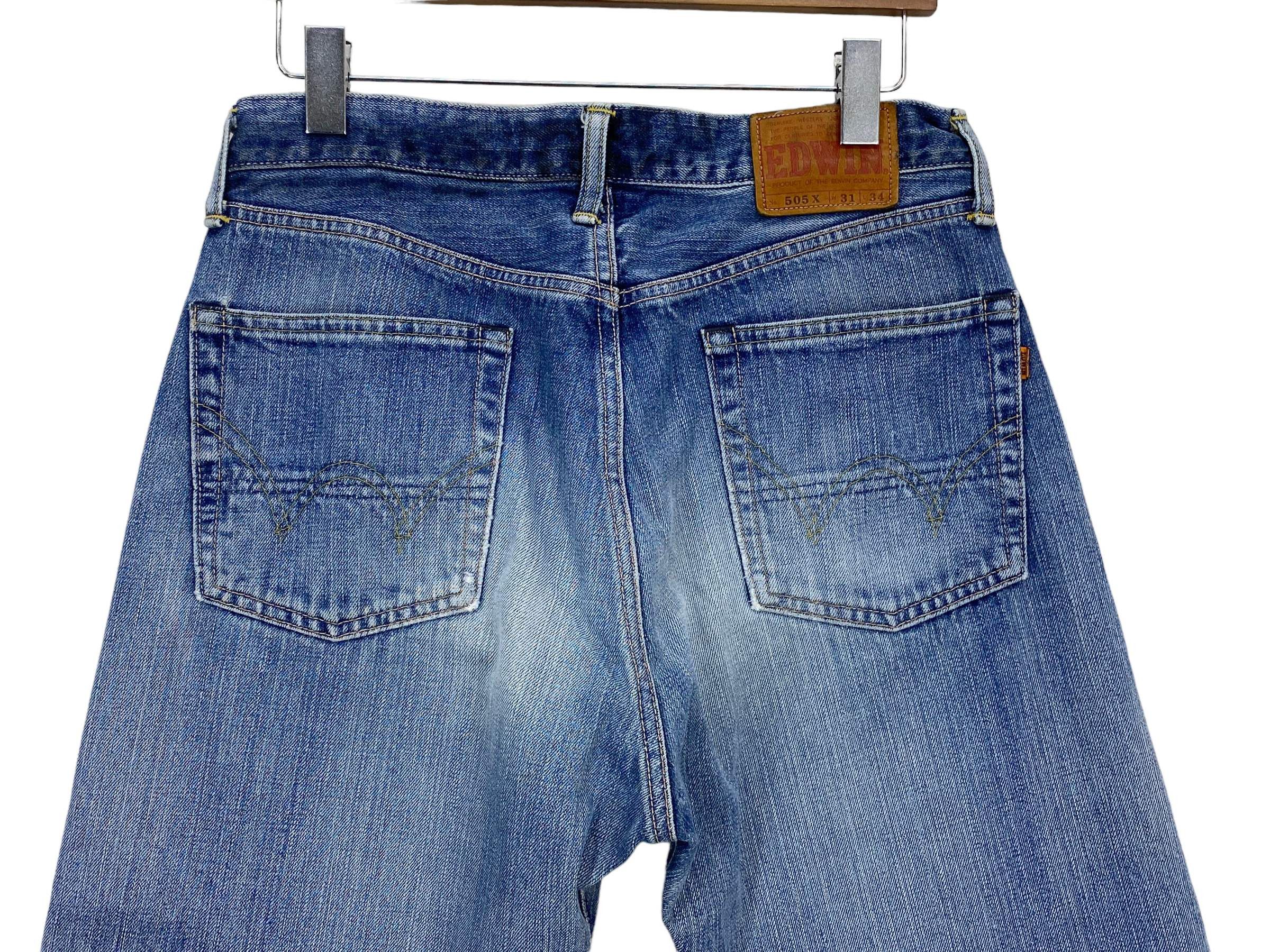 Edwin EDWIN Selvedge Jeans “Dirty” – Made in Japan 100% Cotton Size US 30 / EU 46 - 8 Thumbnail