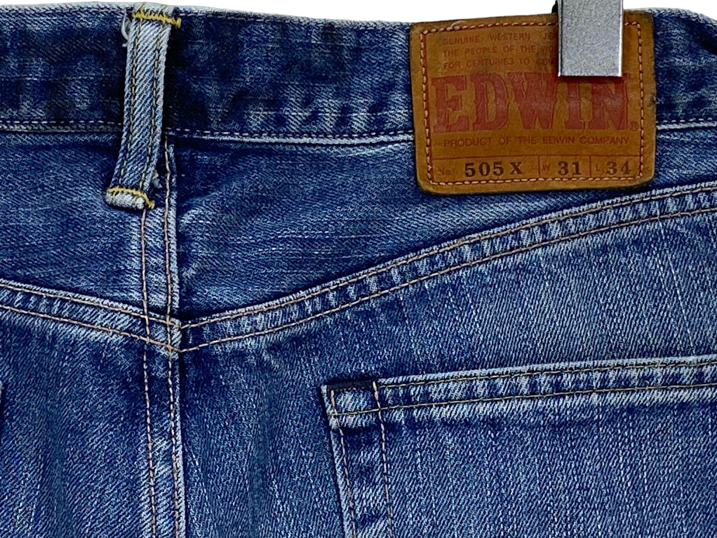 Edwin EDWIN Selvedge Jeans “Dirty” – Made in Japan 100% Cotton Size US 30 / EU 46 - 15 Thumbnail