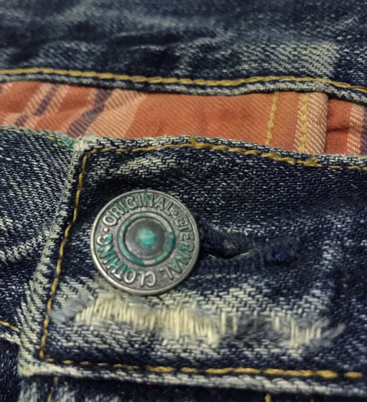 Eternal 🇯🇵Vintage Eternal distressed denim jeans Size US 32 / EU 48 - 6 Thumbnail