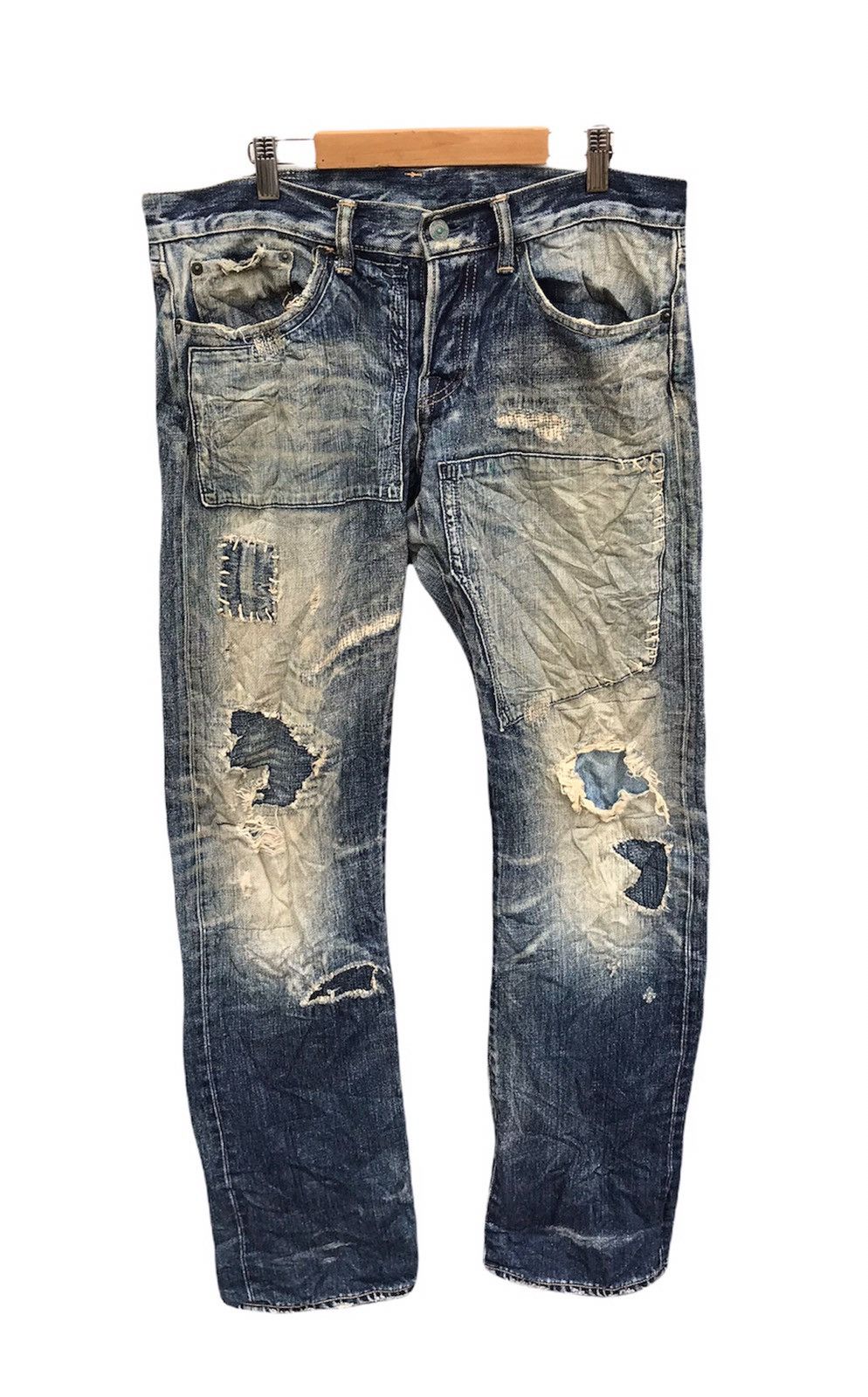 Eternal 🇯🇵Vintage Eternal distressed denim jeans Size US 32 / EU 48 - 1 Thumbnail