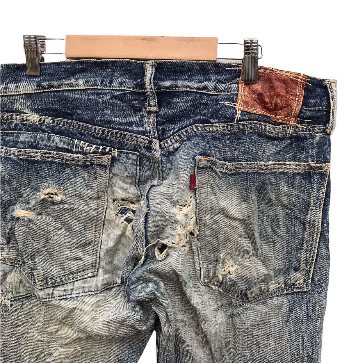 Eternal 🇯🇵Vintage Eternal distressed denim jeans Size US 32 / EU 48 - 4 Thumbnail