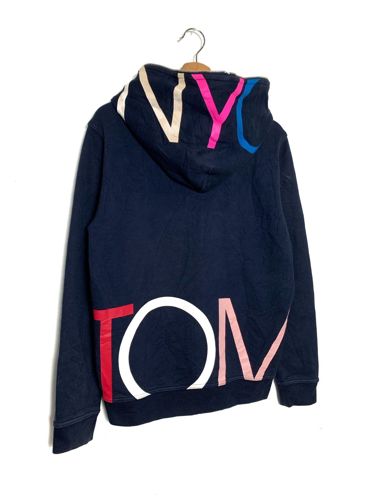 Tommy Hilfiger Very Rare‼️ Tommy Hilfiger NyC Logo Full Zipper Hoodie Size US M / EU 48-50 / 2 - 1 Thumbnail
