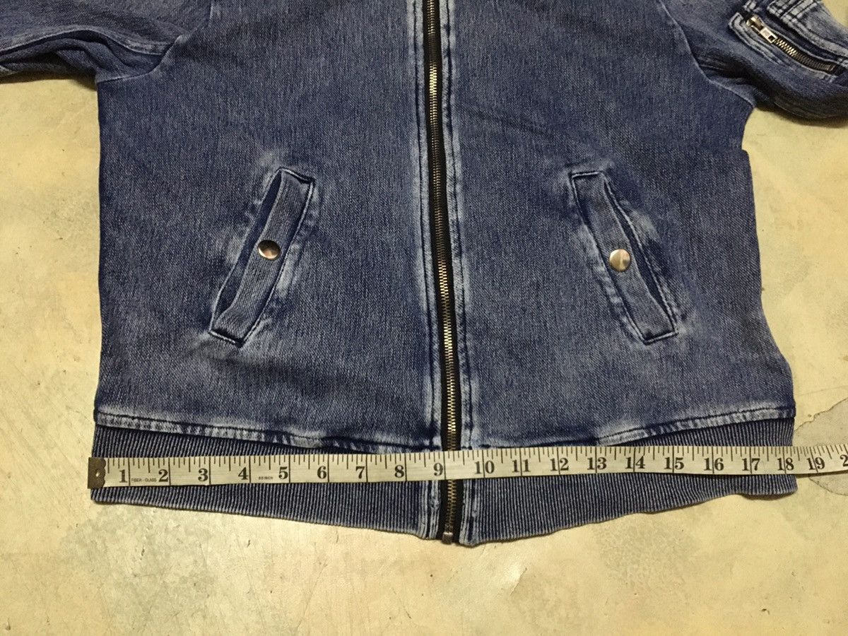 Japanese Brand Japanese Brand Bomber Style Jacket Denim Size US S / EU 44-46 / 1 - 7 Thumbnail