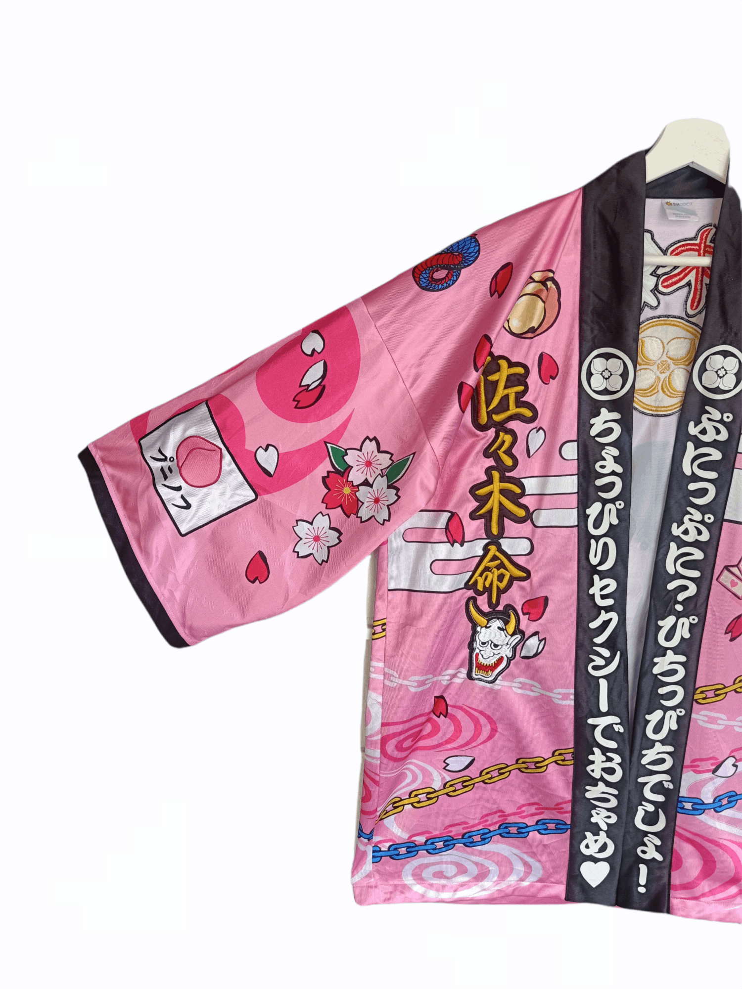 Japanese Brand × Vintage Japanese Pink Kimono Size US L / EU 52-54 / 3 - 5 Thumbnail