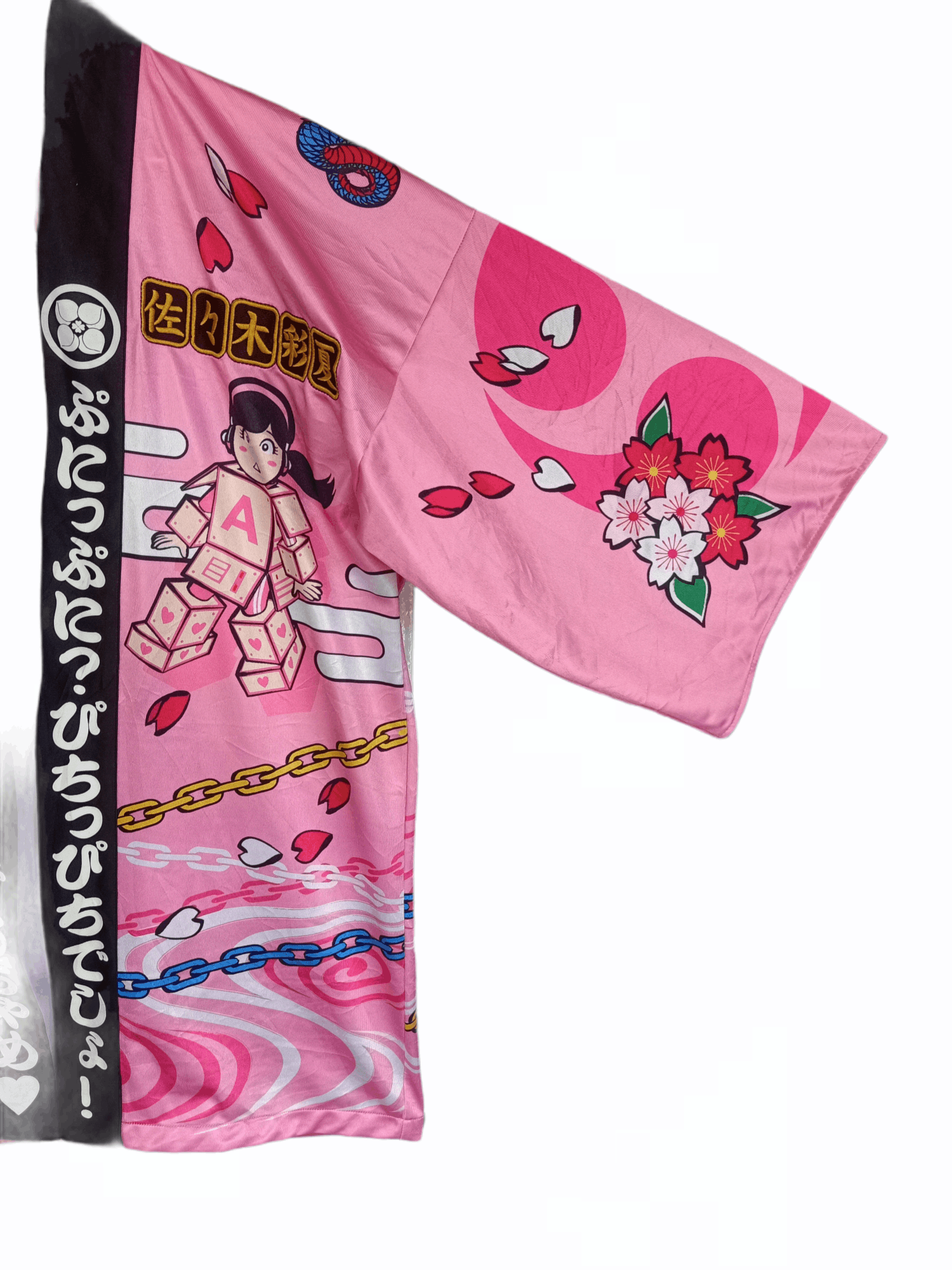 Japanese Brand × Vintage Japanese Pink Kimono Size US L / EU 52-54 / 3 - 4 Thumbnail