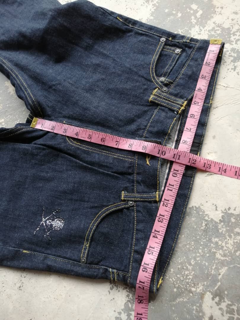 Japanese Brand SICKS💥ABORDAGE by HIROMU TAKAHARA Redline Jeans Size US 34 / EU 50 - 16 Thumbnail