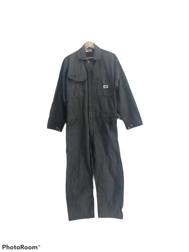 Dickies Vintage Dickies Overalls Hickory Style Size US 34 / EU 50 - 2 Thumbnail