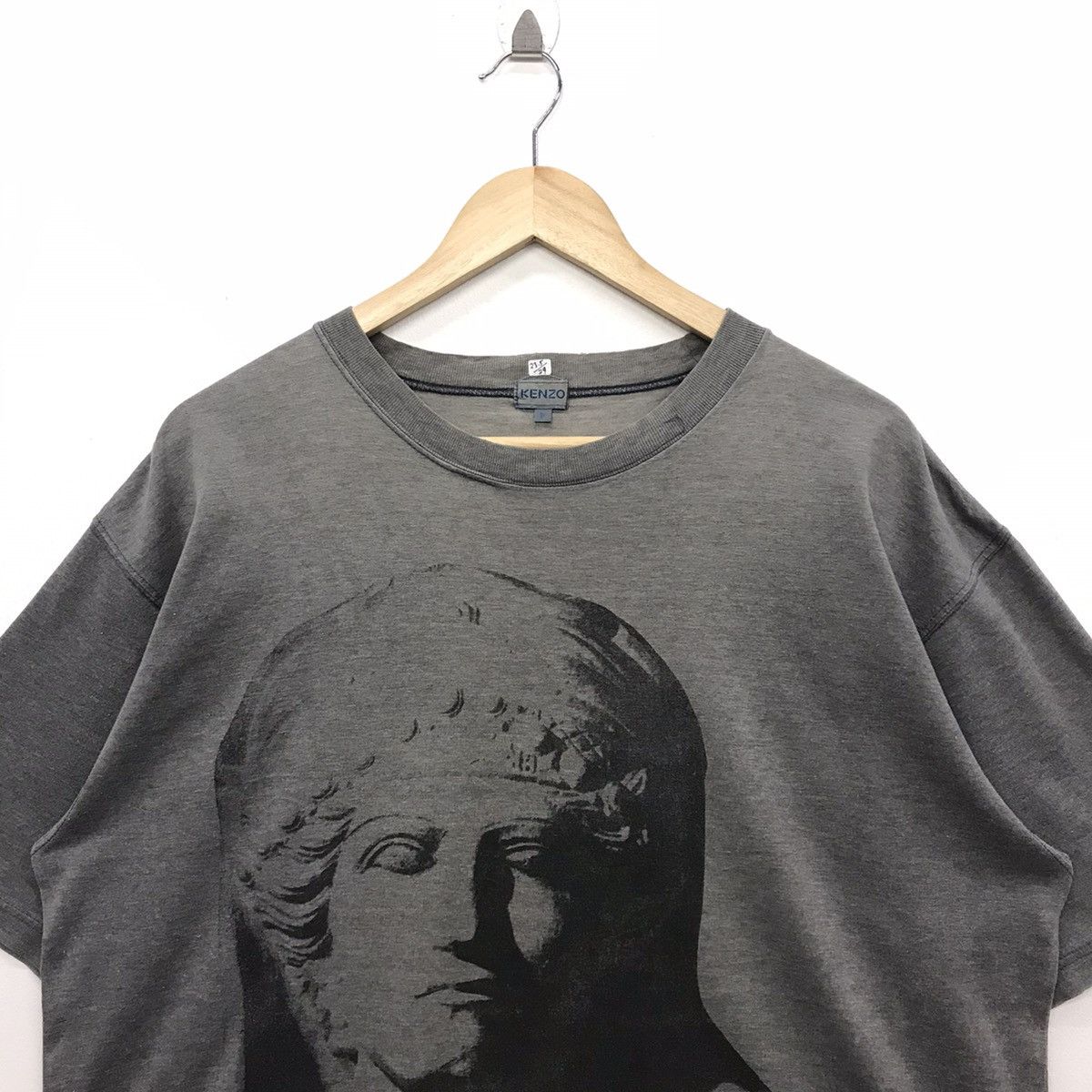 Designer × Kenzo Rare!! Vintage Kenzo Design Graphic Tee Size US XL / EU 56 / 4 - 2 Thumbnail