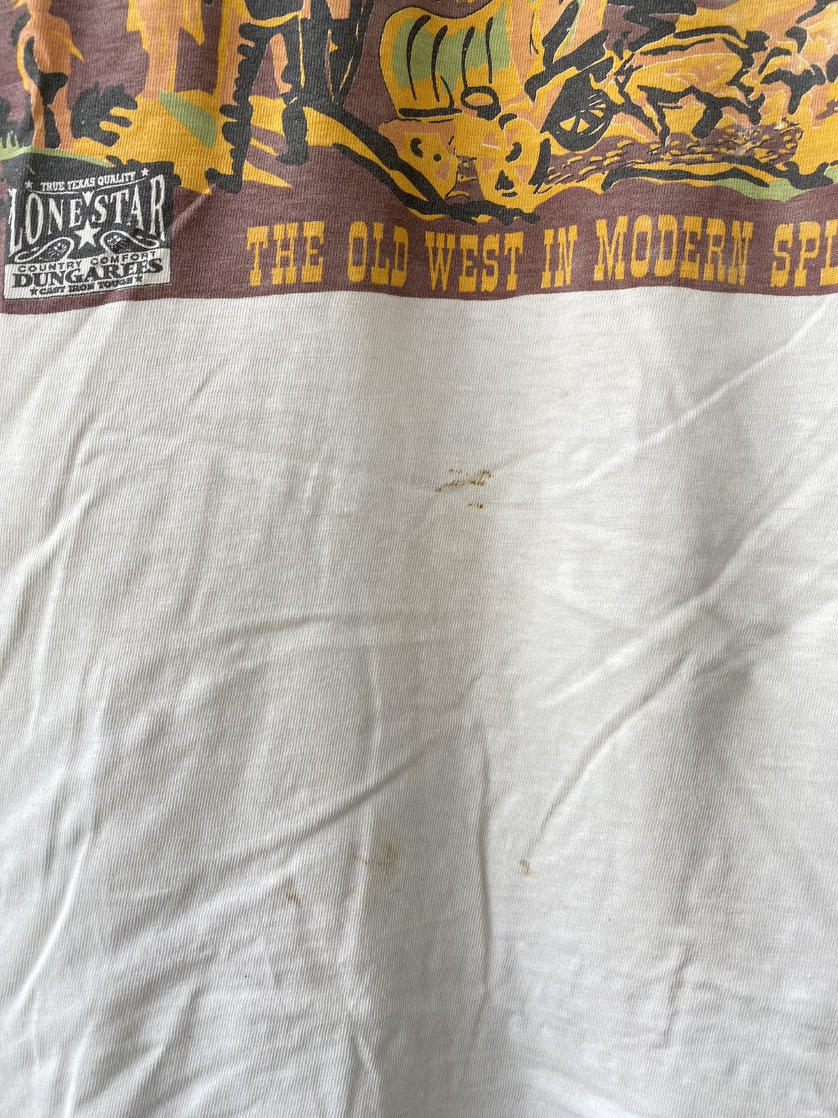 Vintage Vintage 90s Distressed The New Frontier Longsleeve Tees Size US XL / EU 56 / 4 - 3 Thumbnail