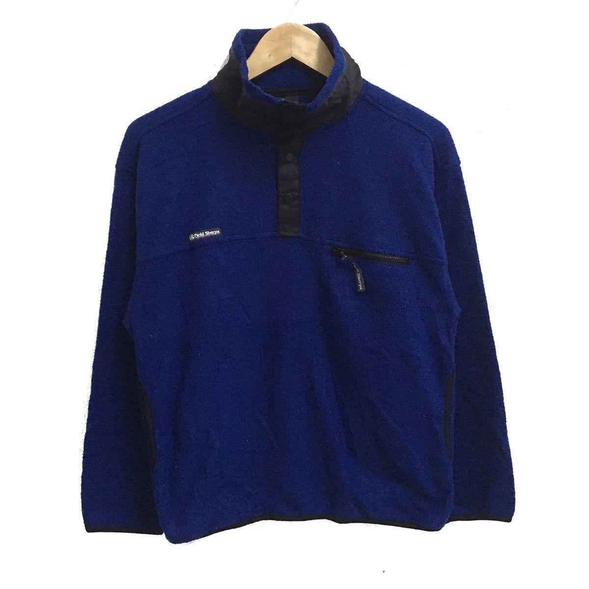 VINTAGE FIELD SHERPA SMALL LOGO OUTDOOR FLEECE SWEATSHIRT