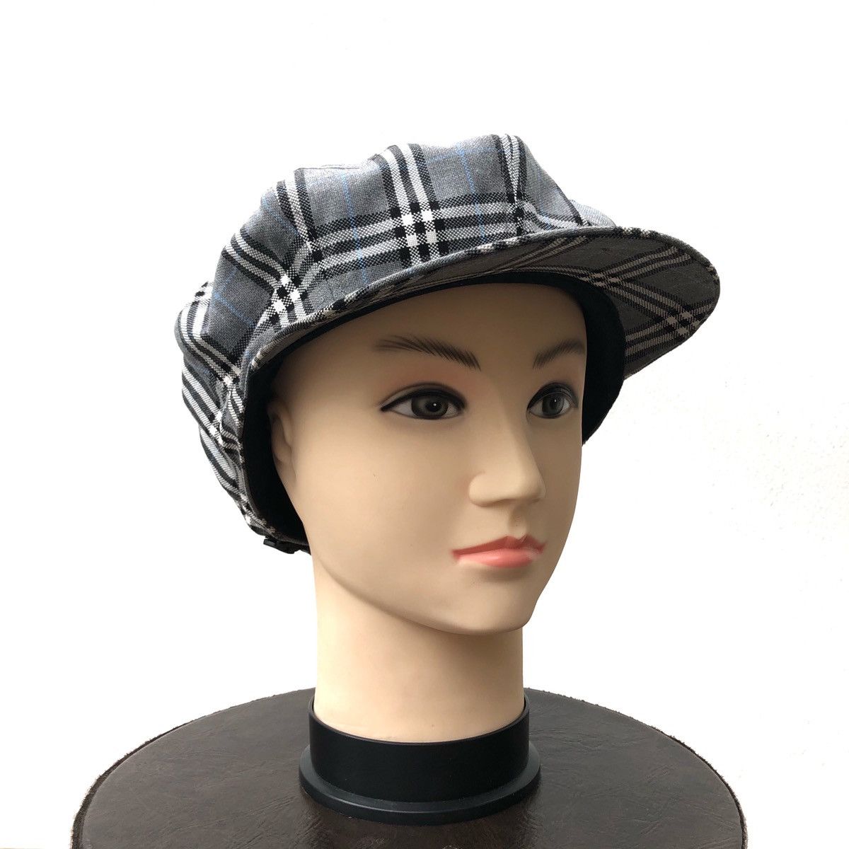 Burberry Burberry Black Label Novacheck Newsboy Grey Cap Size ONE SIZE - 7 Thumbnail