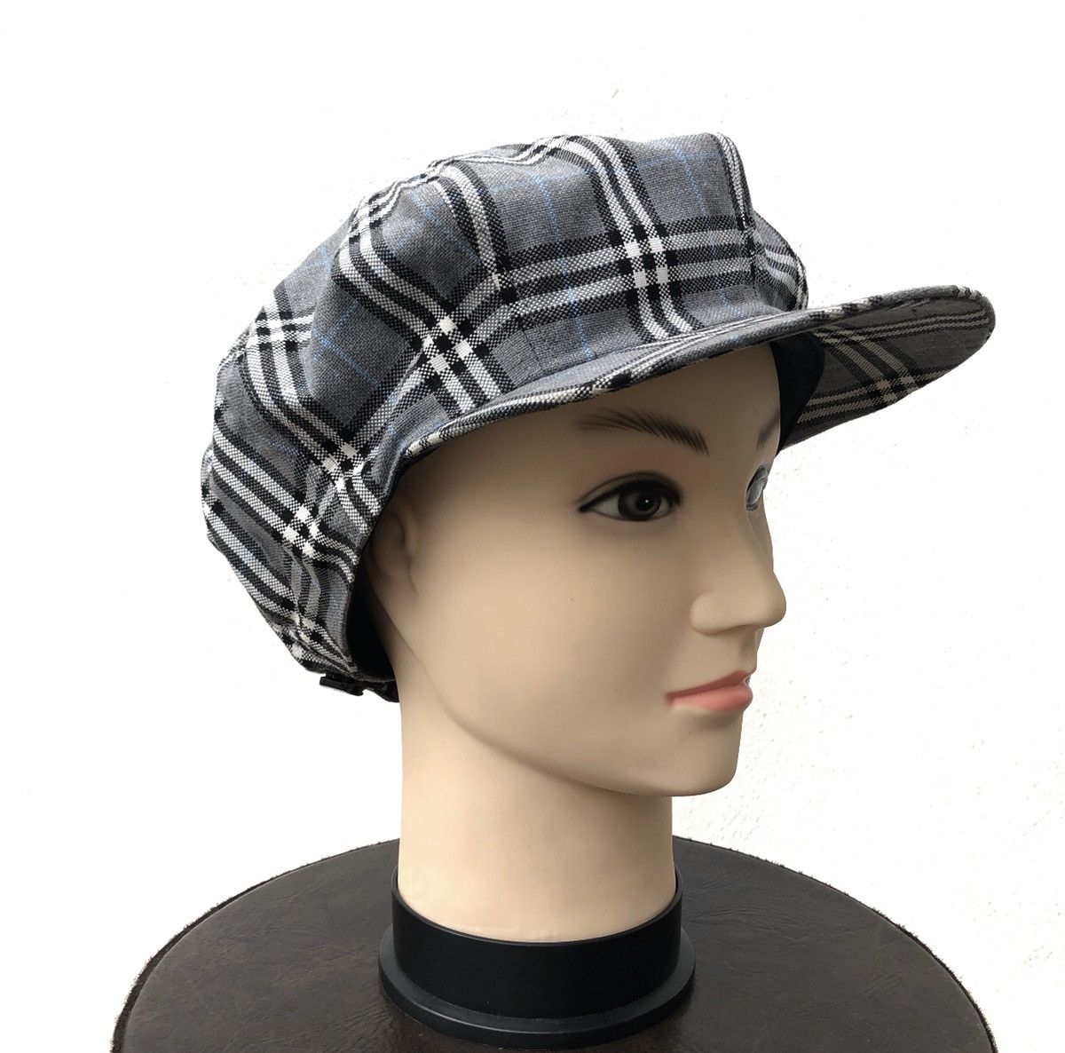 Burberry Burberry Black Label Novacheck Newsboy Grey Cap Size ONE SIZE - 5 Thumbnail