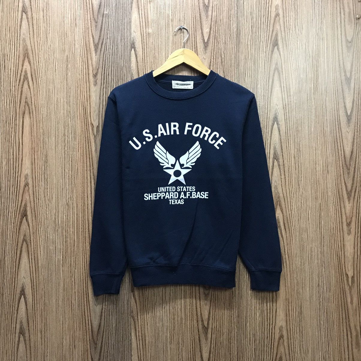 Japanese Brand Vintage US Air Force Sweatshirt US Sheppard A.F.Base Texas Size US S / EU 44-46 / 1 - 1 Thumbnail