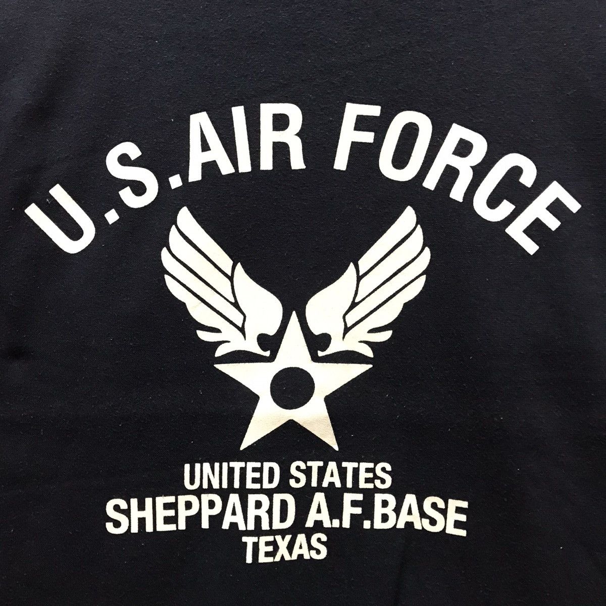 Japanese Brand Vintage US Air Force Sweatshirt US Sheppard A.F.Base Texas Size US S / EU 44-46 / 1 - 7 Thumbnail