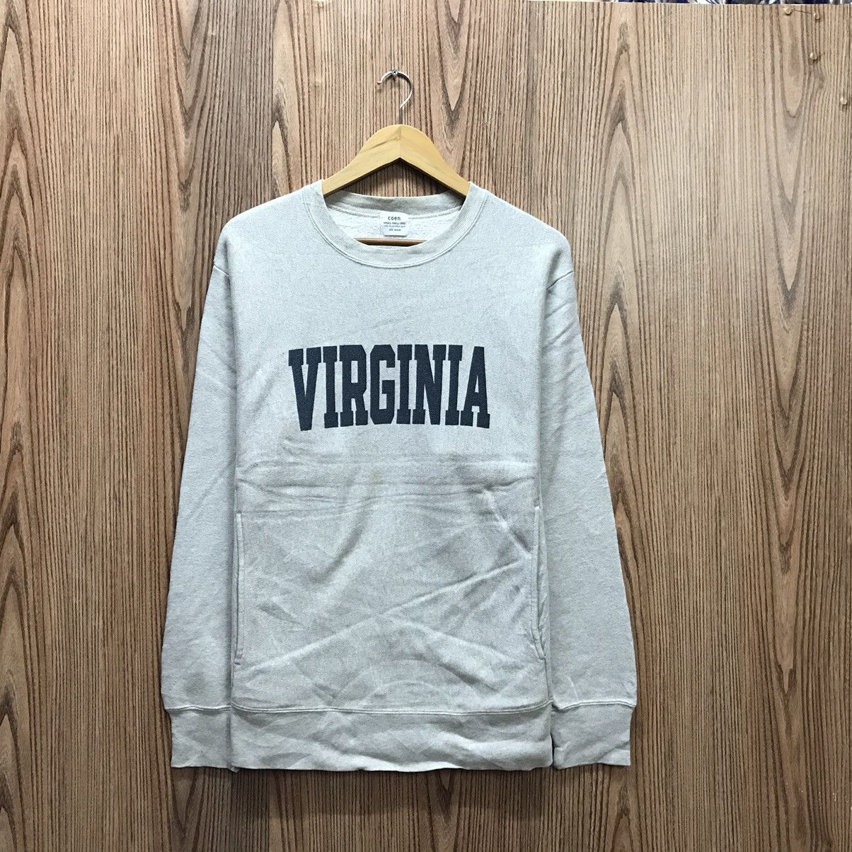 Japanese Brand × Vintage Vintage Virginia Sweatshirt Big Logo Virginia Size US S / EU 44-46 / 1 - 1 Thumbnail