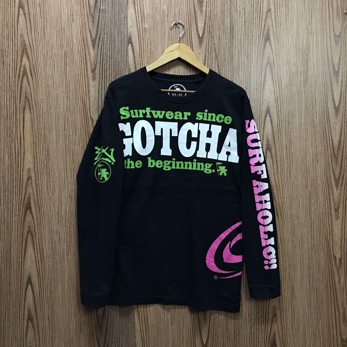 Gotcha Vintage Gotcha Sweatshirt Size US M / EU 48-50 / 2 - 1 Thumbnail
