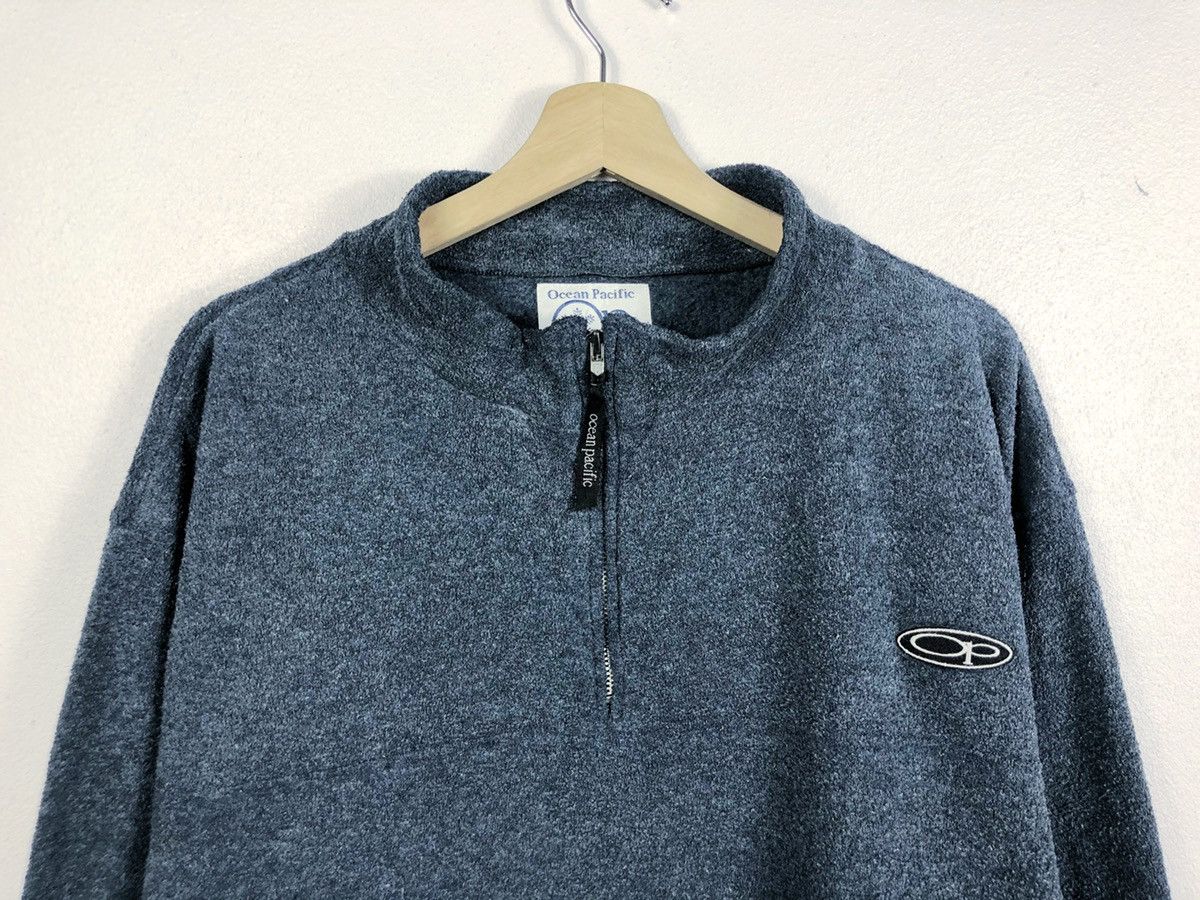 Ocean Pacific × Vintage Vintage Ocean Pacific Winter Wear Big Logo Fleece Sweatshirt Size US XL / EU 56 / 4 - 3 Thumbnail