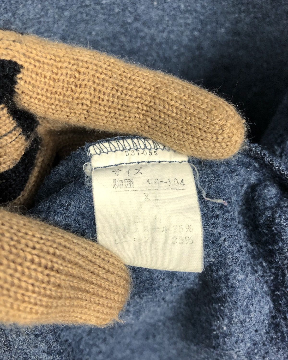 Ocean Pacific × Vintage Vintage Ocean Pacific Winter Wear Big Logo Fleece Sweatshirt Size US XL / EU 56 / 4 - 12 Thumbnail