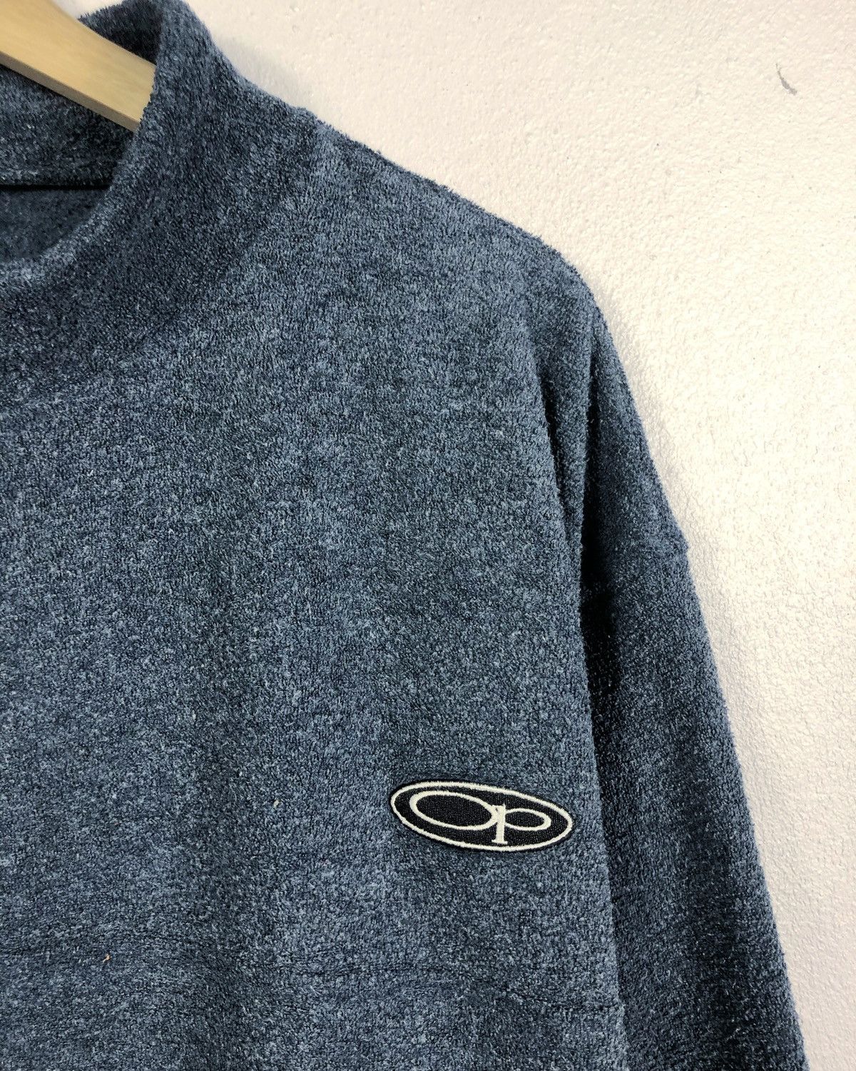 Ocean Pacific × Vintage Vintage Ocean Pacific Winter Wear Big Logo Fleece Sweatshirt Size US XL / EU 56 / 4 - 4 Thumbnail