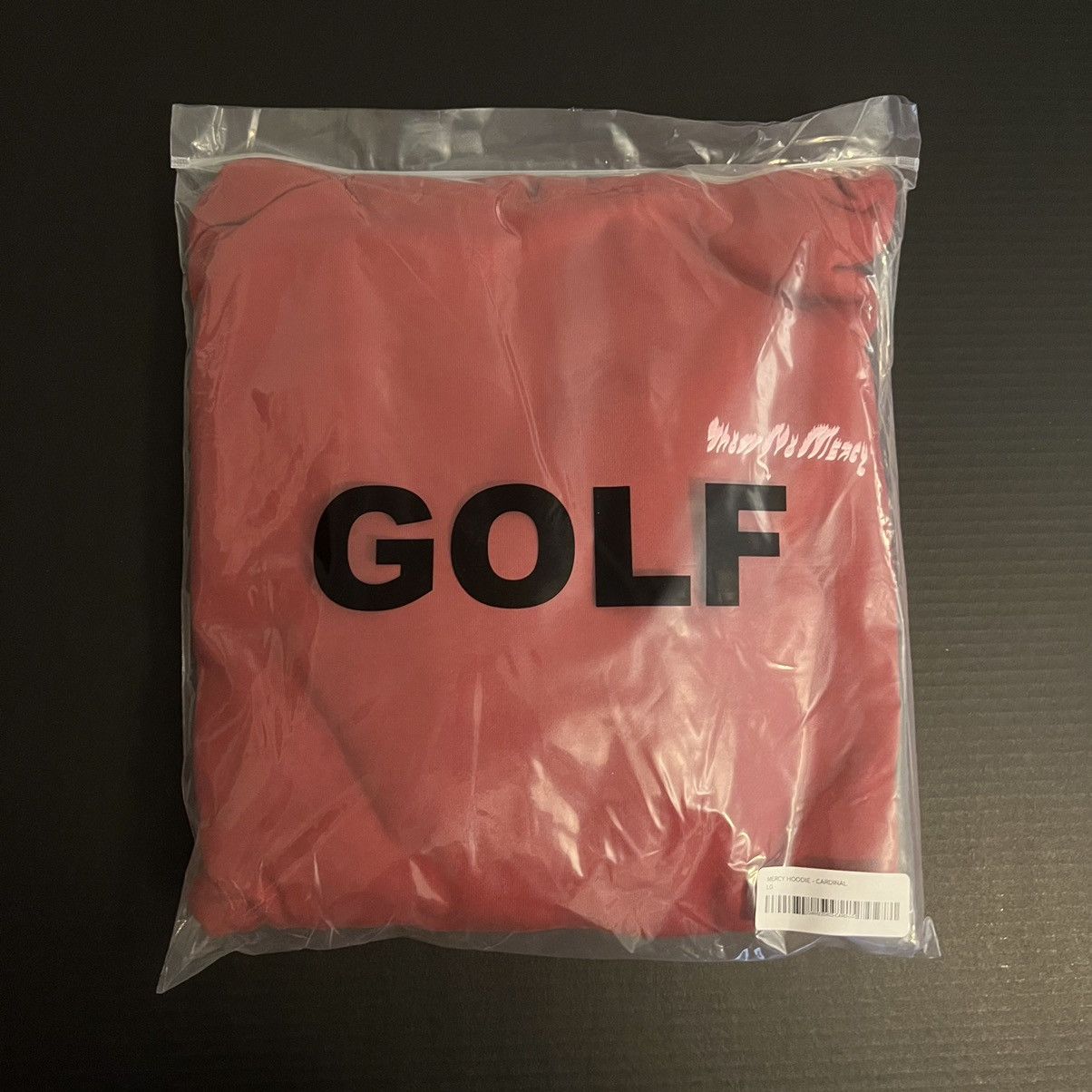 Golf Wang Golf Wang Show No Mercy Jesus Hoodie - Maroon LG Size US L / EU 52-54 / 3 - 3 Thumbnail