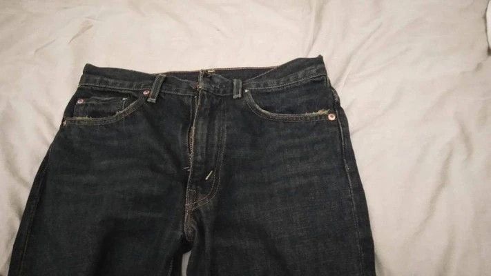 Levi's MADE IN JAPAN LEVI'S 517 VINTAGE WASH/DESTROY TREATMENT Size US 30 / EU 46 - 5 Thumbnail