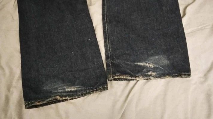 Levi's MADE IN JAPAN LEVI'S 517 VINTAGE WASH/DESTROY TREATMENT Size US 30 / EU 46 - 4 Thumbnail