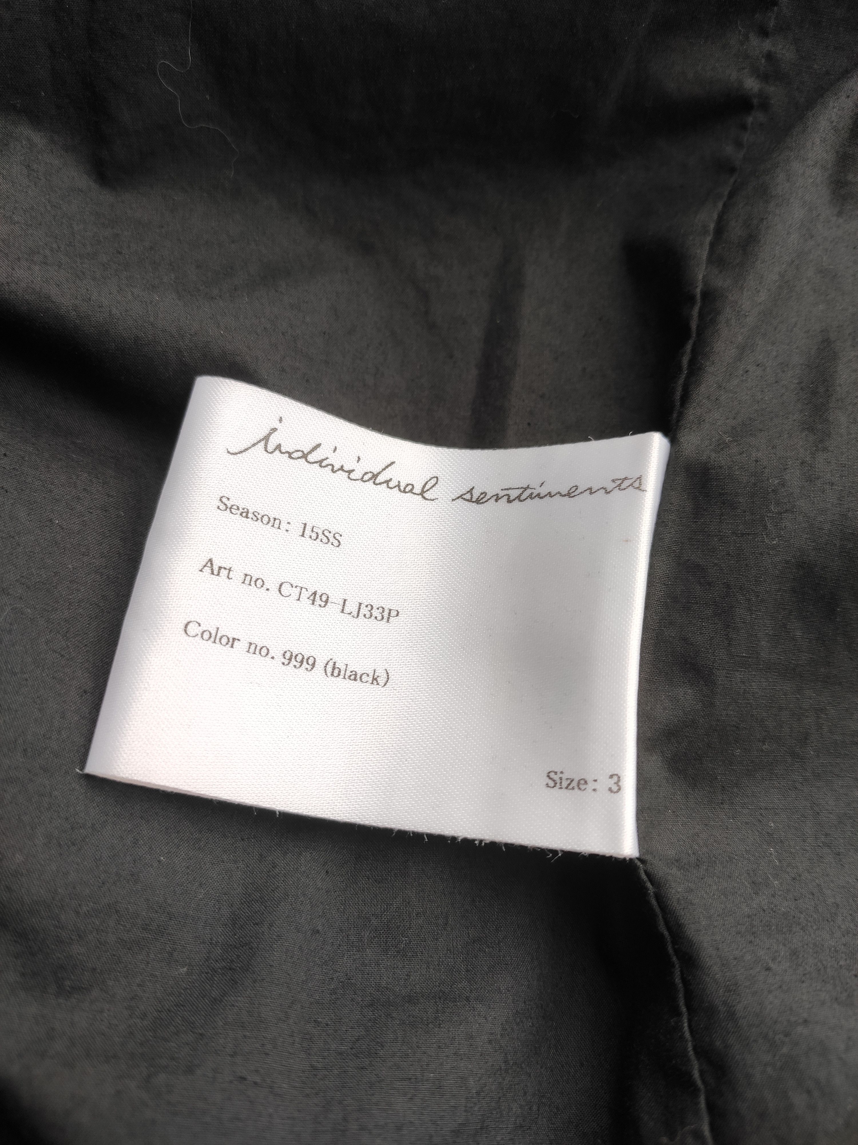 Individual Sentiments 15SS double layer hoodie.Like Devoa or Julius Size US L / EU 52-54 / 3 - 7 Thumbnail